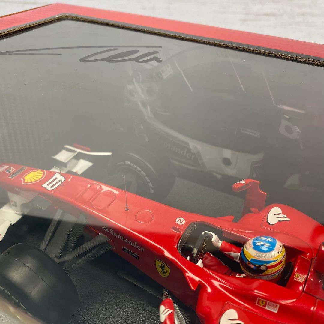 アロンソ直筆サイン入り Ferrari F10 Bahrain GP 1/18 - メルカリ