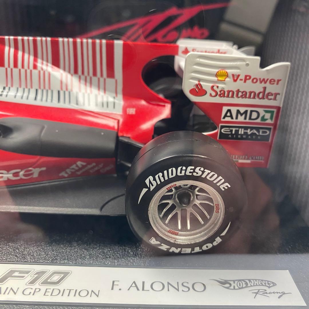 アロンソ直筆サイン入り Ferrari F10 Bahrain GP 1/18 - メルカリ