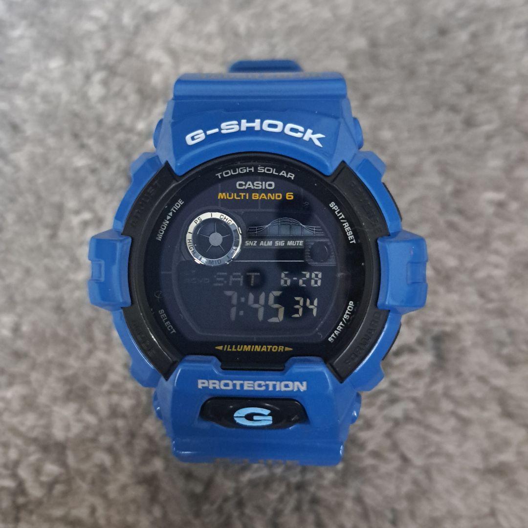 G-SHOCK GWX-8900D 電波ソーラー ブルー - メルカリ