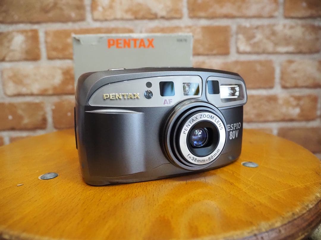 完動美品】PENTAX ESPIO 80V 動作確認済み フィルム付 - メルカリ