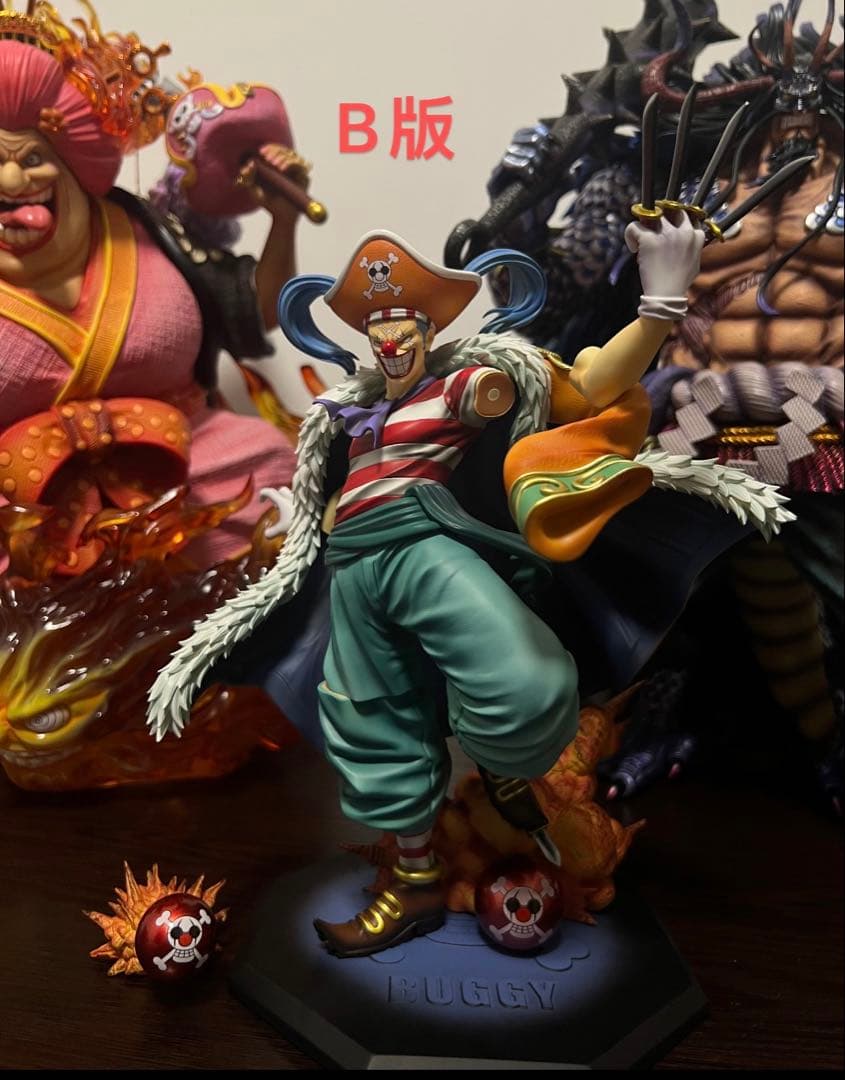 ワンピース バギー ガレージキット ガレキ スタチュー①①