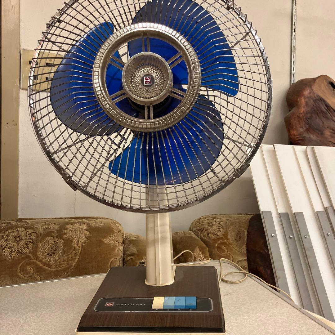 昭和レトロ扇風機 ナショナル扇風機F-30CZ national 動作確認済み