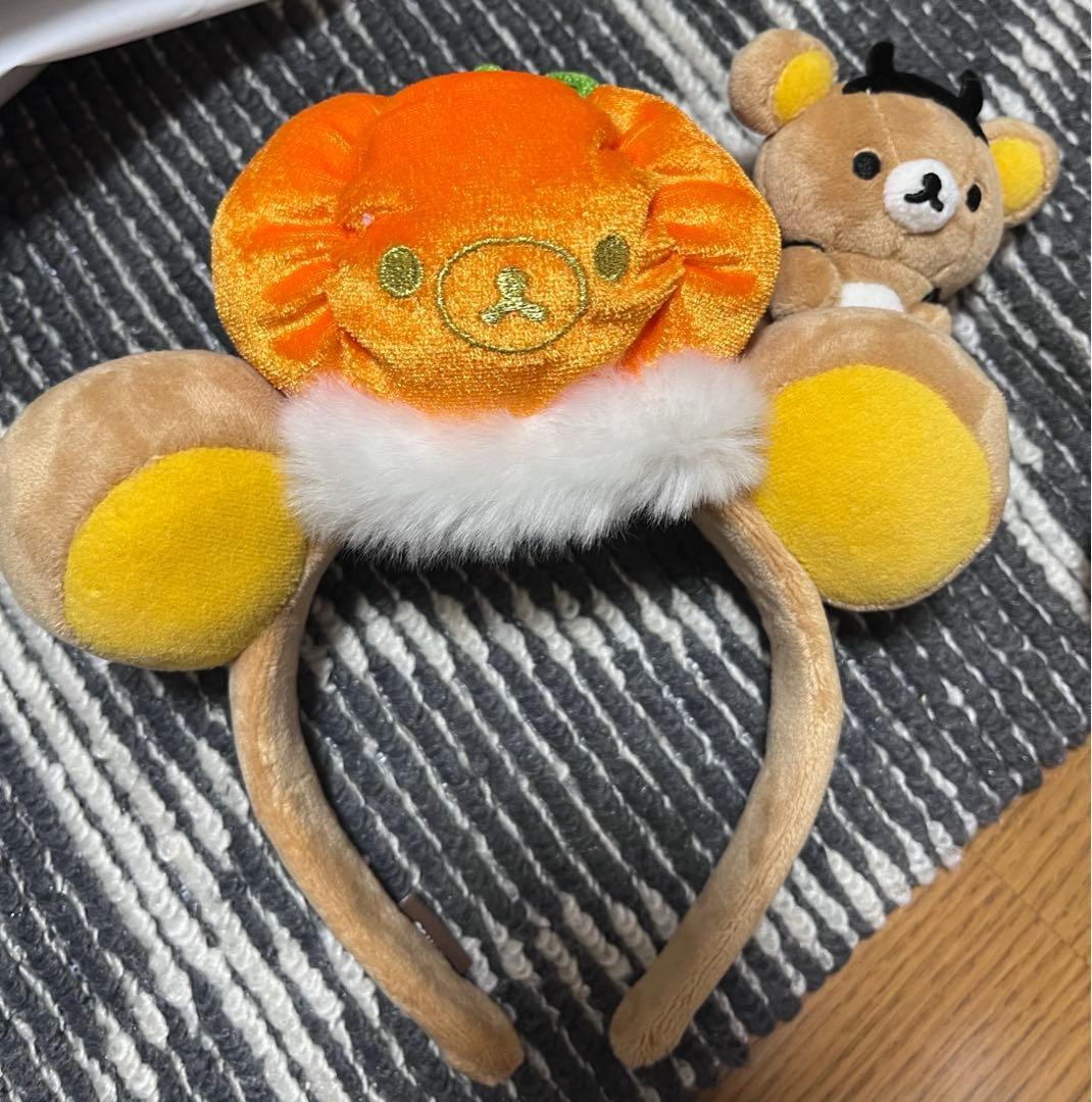 リラックマ ハロウィン カチューシャ リラックマストア 限定品 廃盤