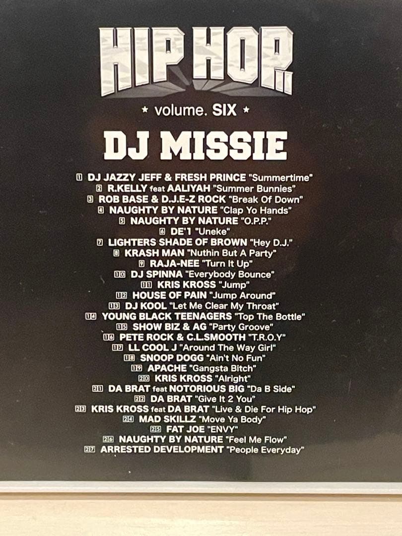 DJ MISSIE HIP HOP vol.1-7 セット