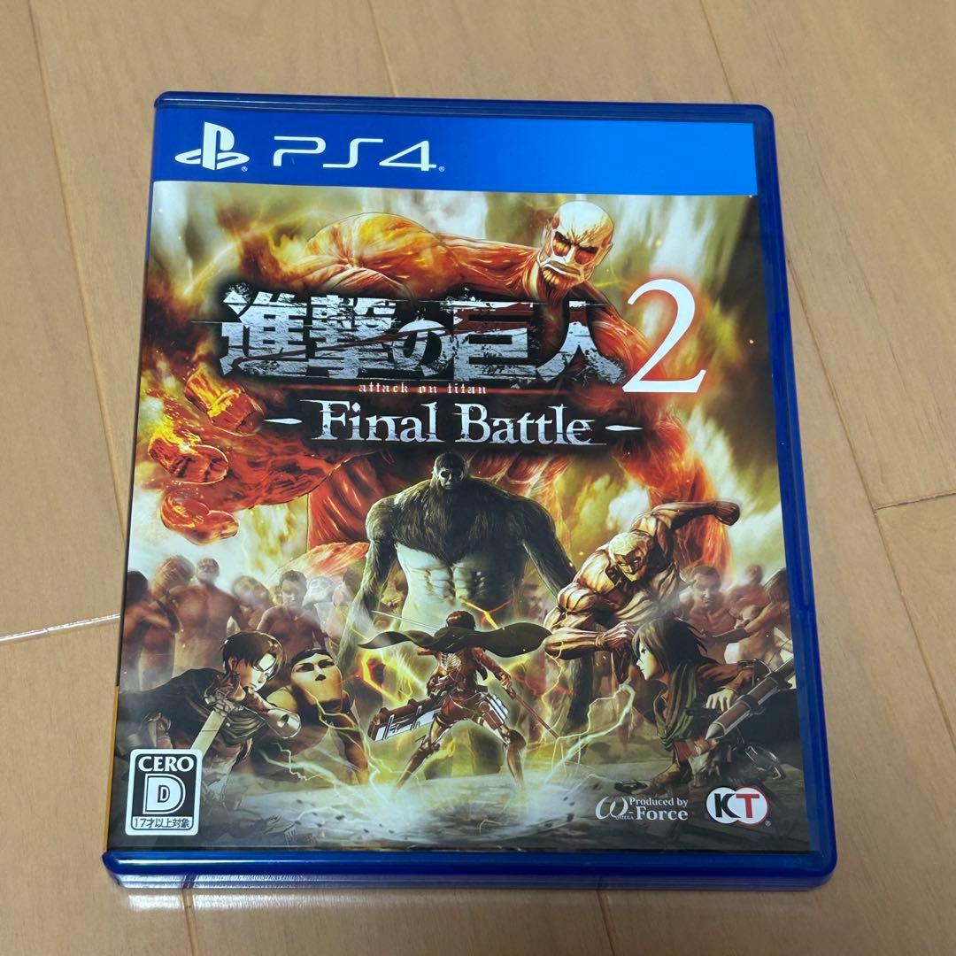 進撃の巨人2-Final Battle- PS4 - メルカリ