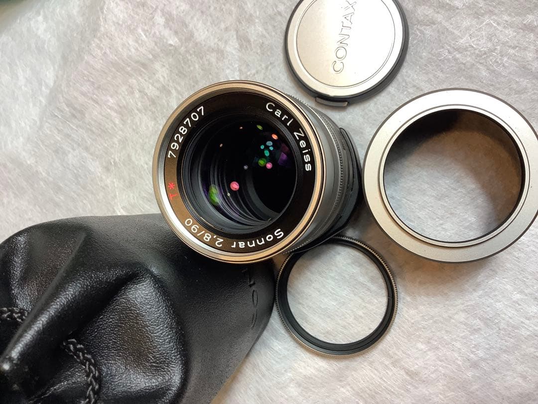 CONTAX G2-D 〈データバックGD-2装備〉レンズ3本 未使用に近い