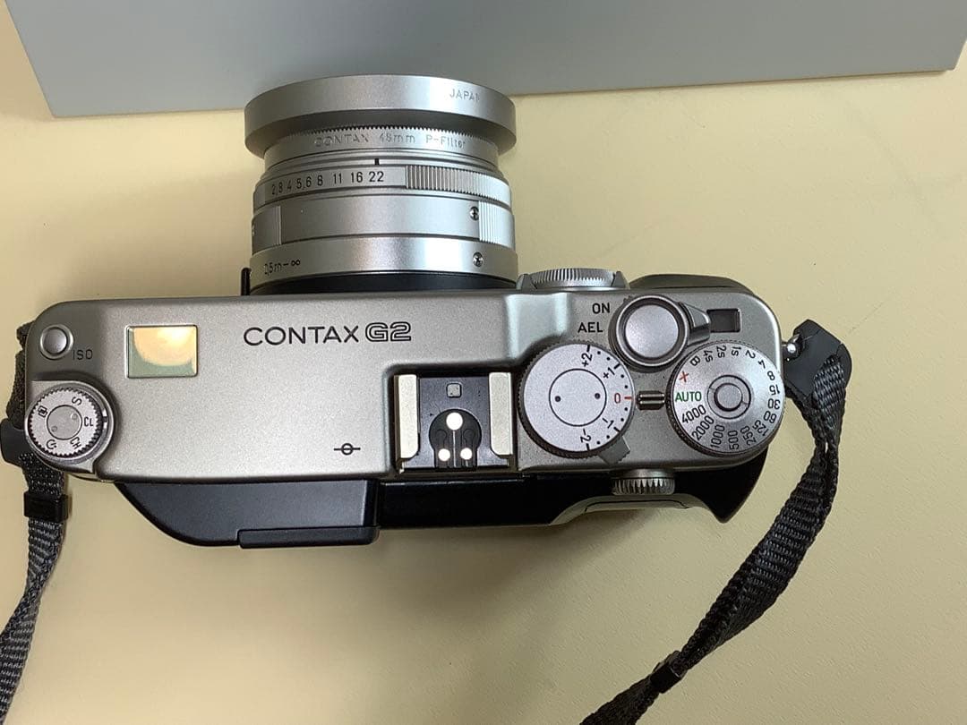 CONTAX G2-D 〈データバックGD-2装備〉レンズ3本 未使用に近い