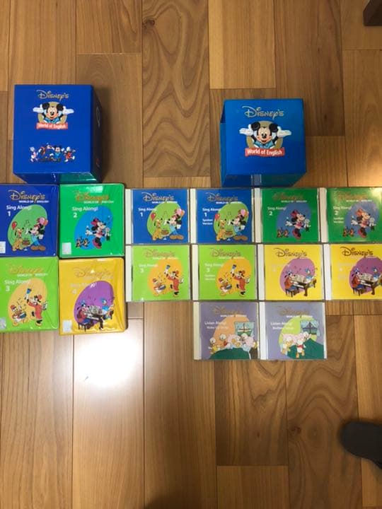 ディズニー　WORLD OF ENGLISH DWE SING ALONG DWE ディズニー英語 Sing Along ! CD8枚セット シングアロング - メルカリ