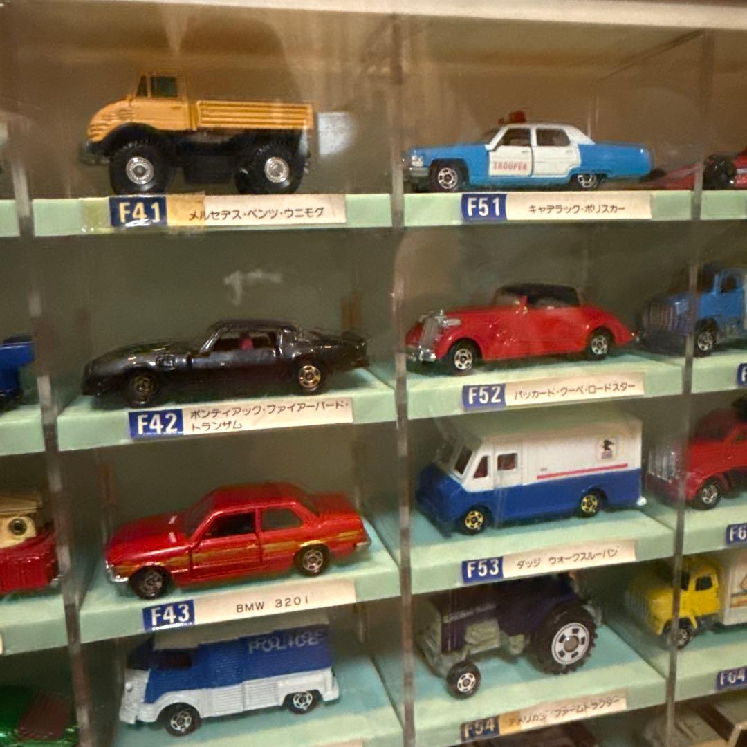 C*I様 絶版超希少品 トミカ 青箱外国車シリーズ 非売品ディスプレイ