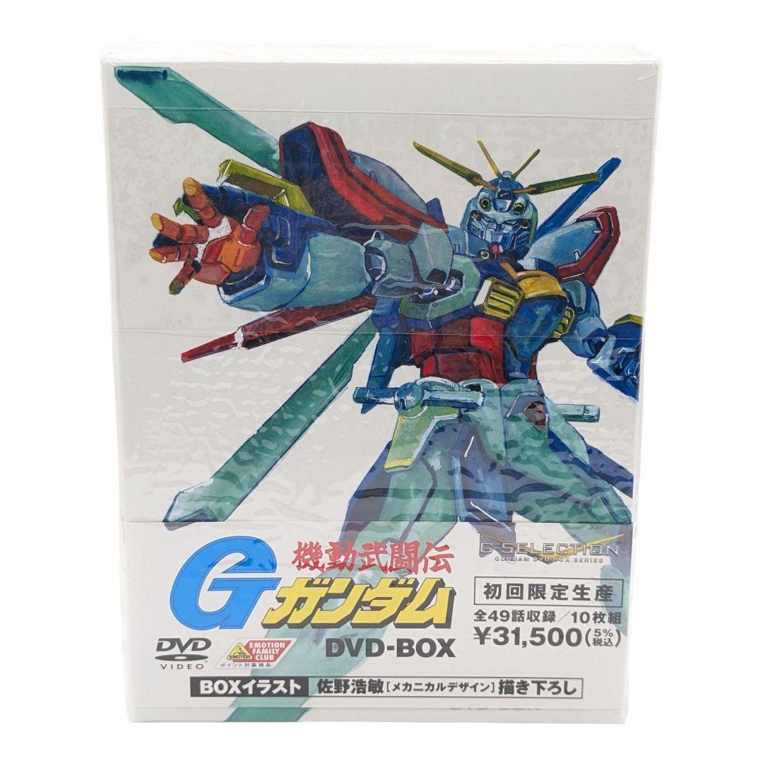 新品未開封 機動武闘伝Gガンダム DVD-BOX 初回限定生産 Amazon.co.jp: G-SELECTION 機動武闘伝Gガンダム DVD-BOX 【初回限定