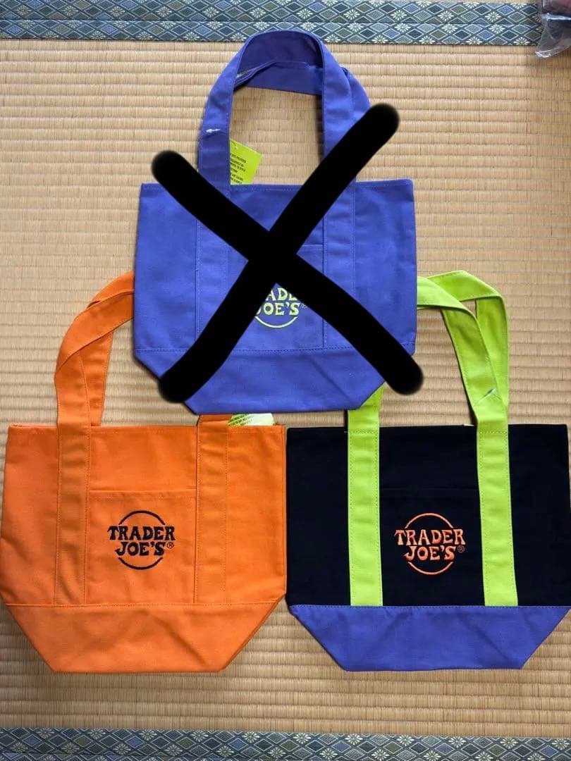 ハロウィン限定版 TRADER JOE'S トレジョ ミニキャンバストートバッグ