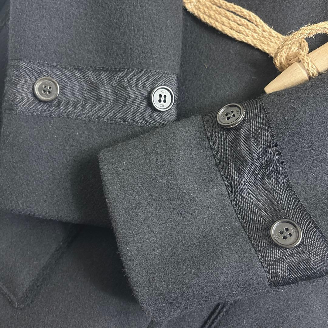 ディオールオム 2006 エディ ダッフルコート ブラック サイズ44 - メルカリ