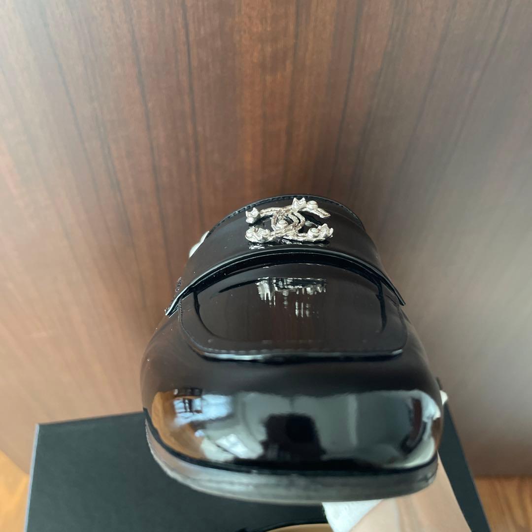 meru様専用シャネル パテントローファー 37.5センチ