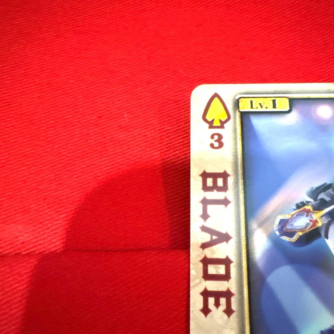 ラウズカード 仮面ライダー剣 トレカ レア スペード3 仮面ライダー