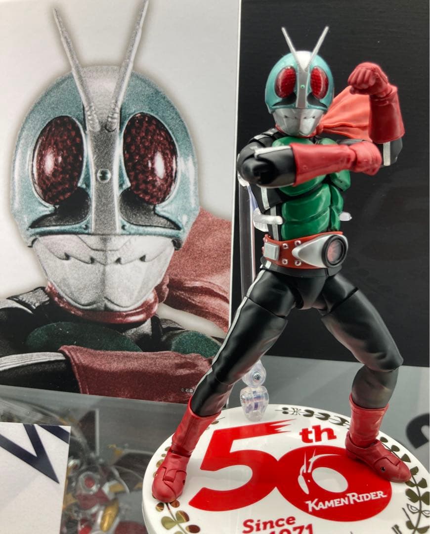 仮面ライダー新2号　50th ver. レビュー】S.H.Figuarts（真骨彫製法）仮面ライダー新2号 50th