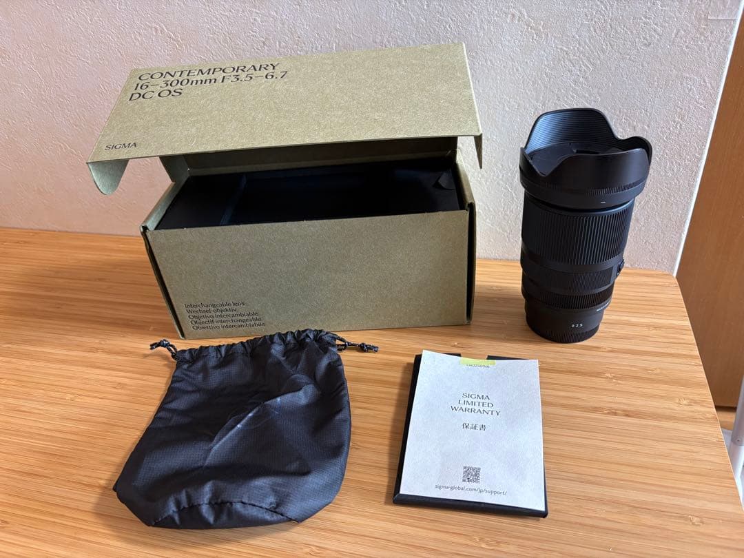 【新品未使用】SIGMA16-300mm DC OS F3.5-6.7 eマウン