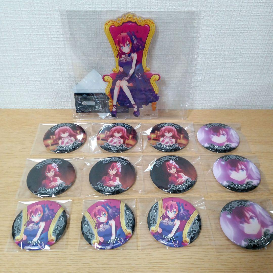 ノーゲーム・ノーライフ　缶バッジ　ラッキー缶バッジ　ステフ　まとめ売り ノーゲーム・ノーライフ ラッキー缶バッジ まとめ売り 33点セット