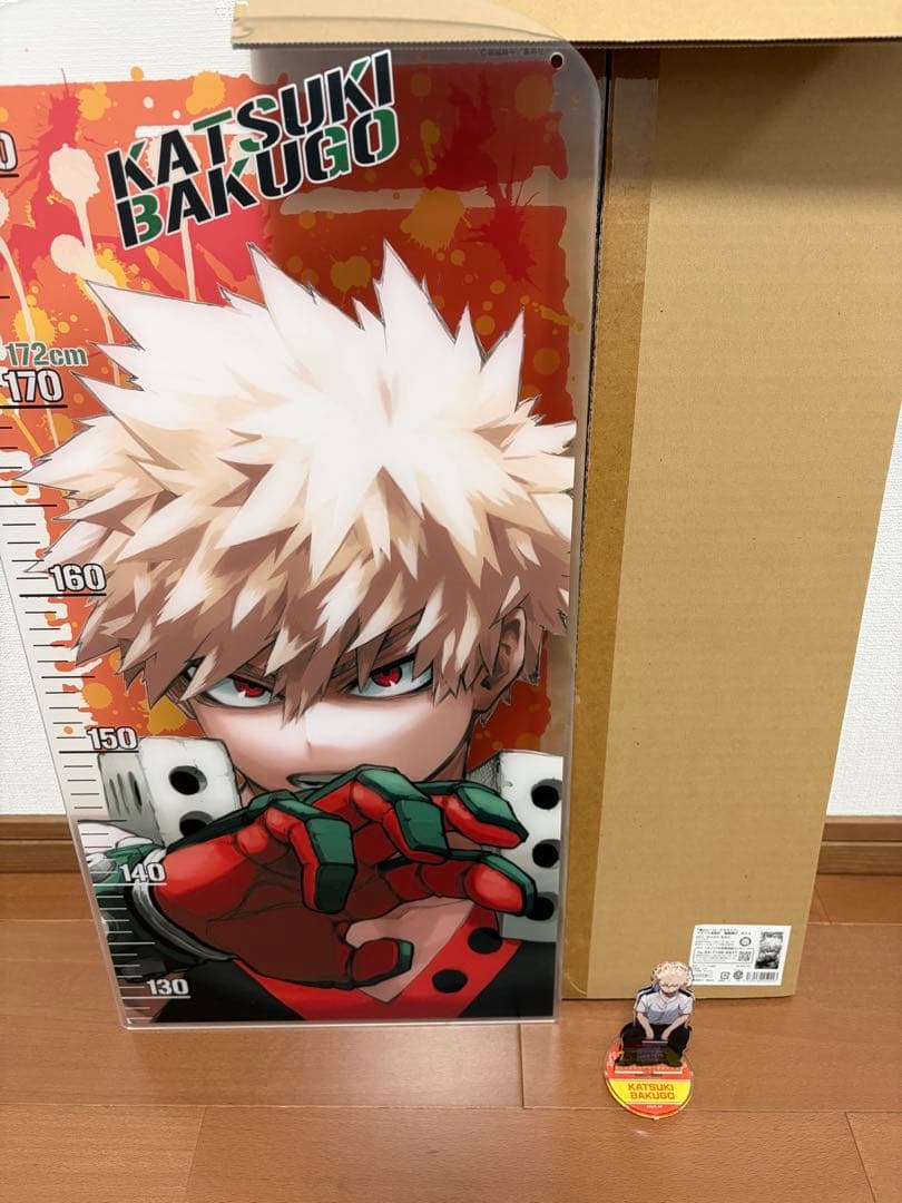 爆豪勝己　アクリル身長計 JCS限定 『僕のヒーローアカデミア』アクリルGIGAフィギュア 爆