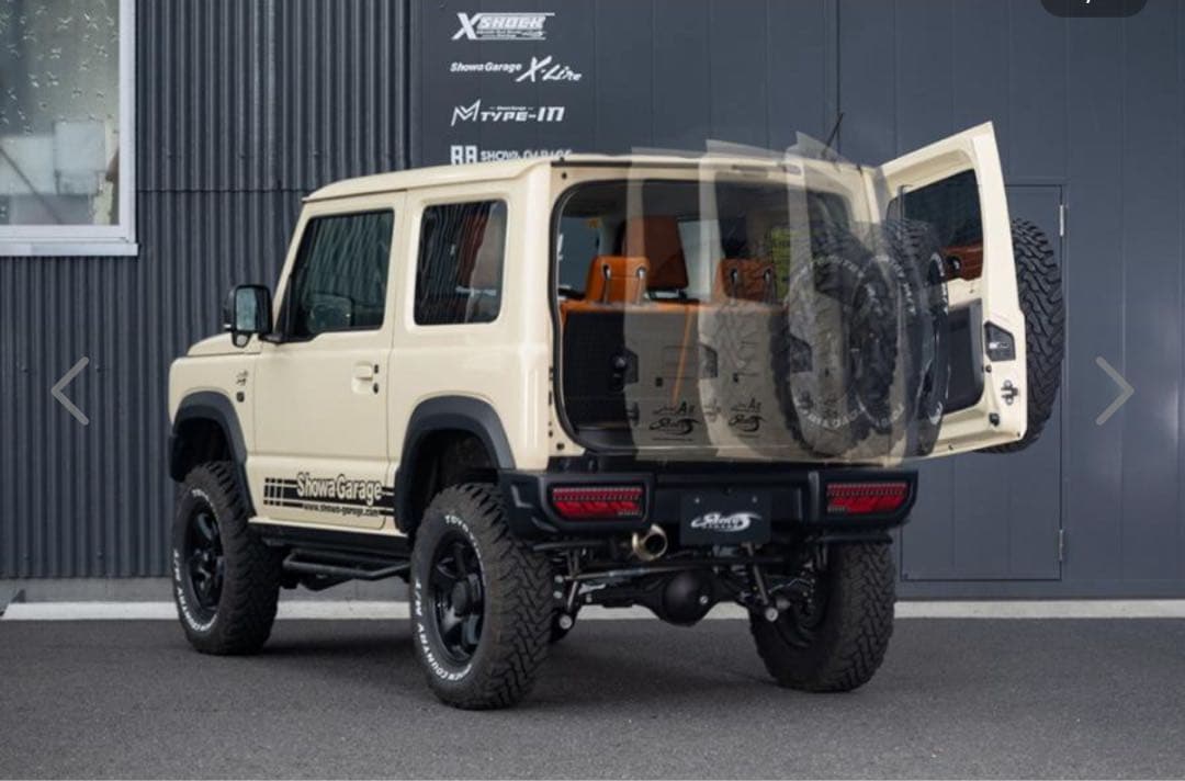 新品未使用 ショウワガレージ バックドアダンパー - メルカリ