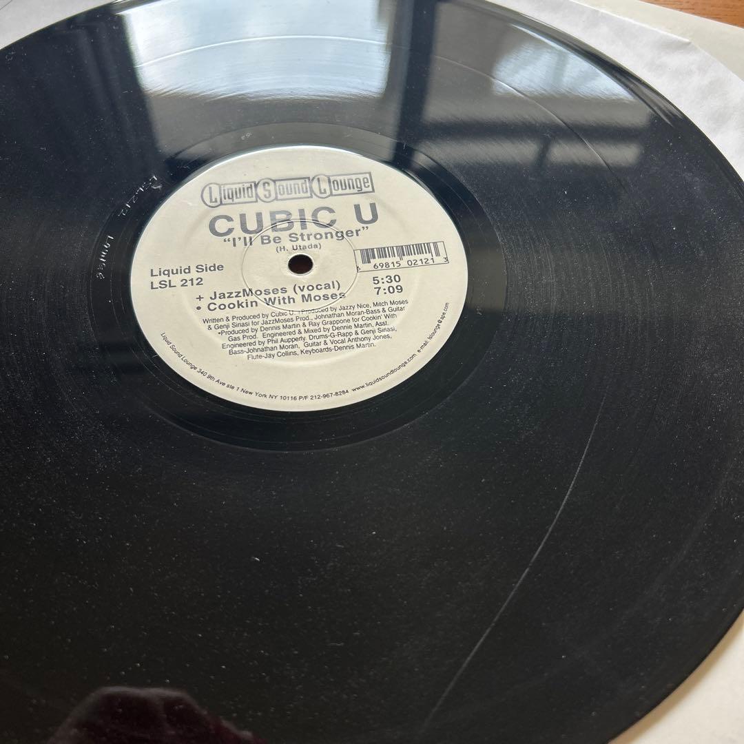 CUBIC U 宇多田ヒカル〔 I'll Be Stronger 〕12inch - メルカリ