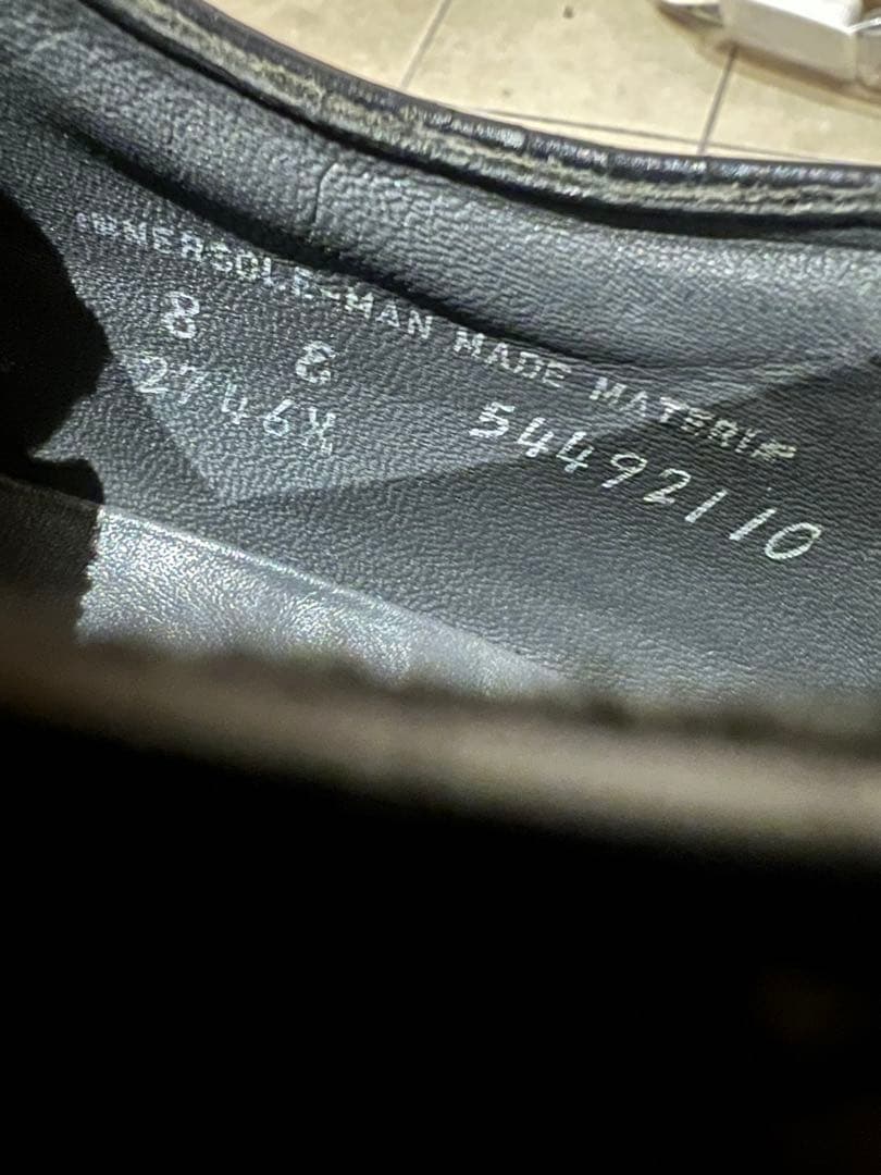 ◉ okidoki購入 90年代 JC Pennyウイングチップシューズ 8E - メルカリ