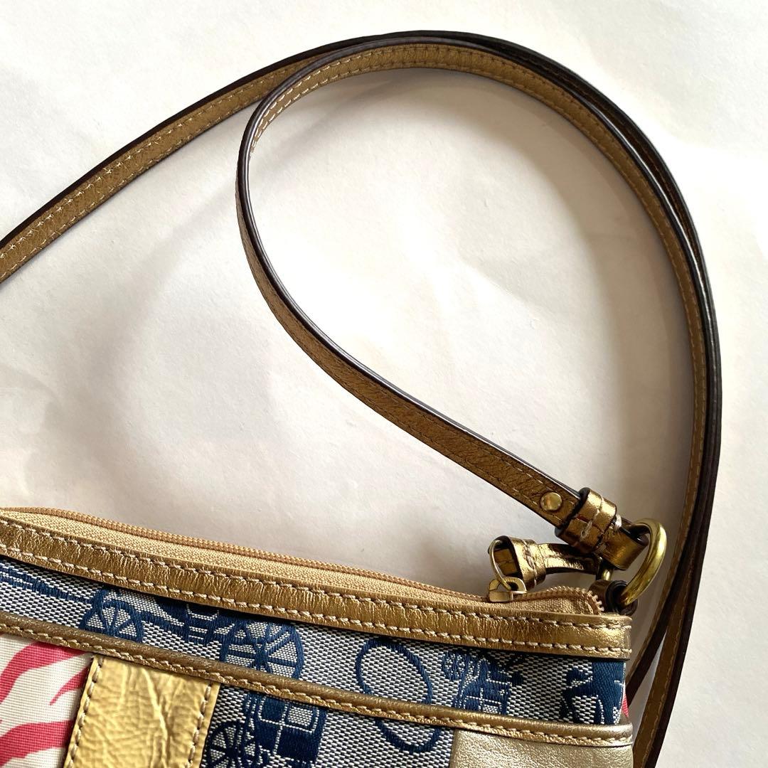 Coach マルチカラートートバッグ パッチワーク - メルカリ