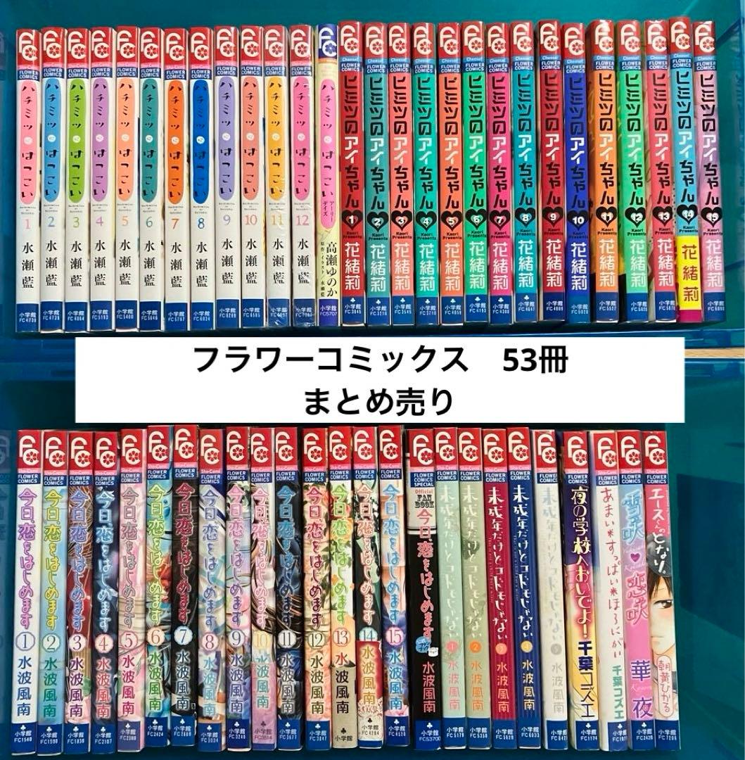 少女漫画 フラワーコミックス 53冊 まとめ売り - メルカリ