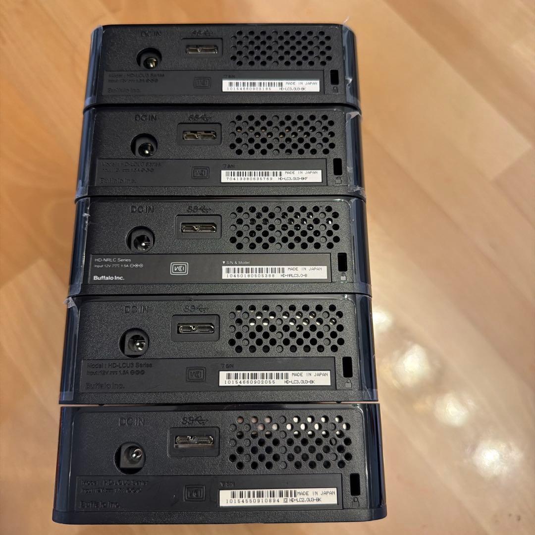 Buffalo NAS 5台 USB接続 黒 Buffalo NAS 5台 USB接続 黒 黒 NAS 5台 USB接続 Buffalo NAS 5台 USB