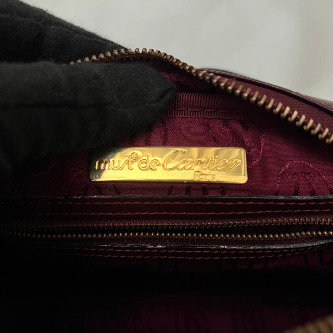 ◇Gカード付き激レア美品◇カルティエ マストライン ミニショルダー