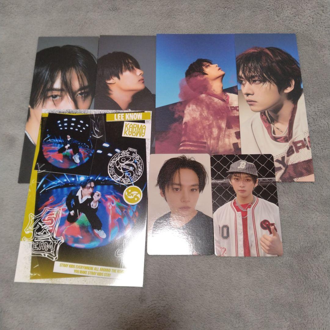 StrayKids スキズ リノ KARMA トレカ・ポストカード - メルカリ