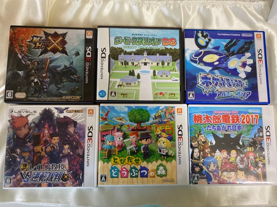 値下げ交渉可能 3DS DS ソフト 6点 まとめ売り - メルカリ