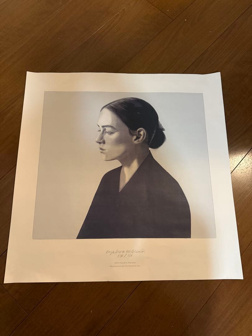 西脇一弘 限定ポスター noji シリアルナンバー サイン入り - メルカリ