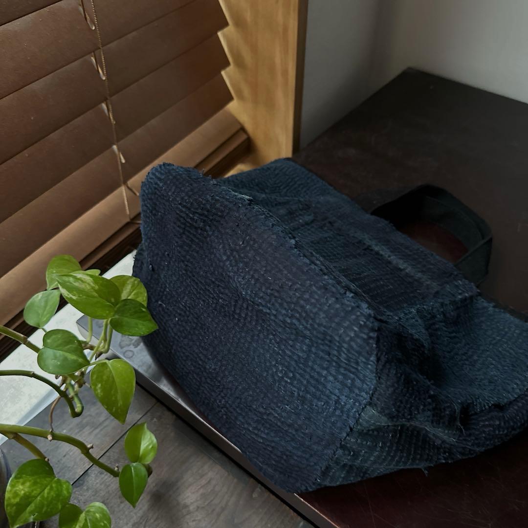 ⚠️J J様専用 総刺し子2wayバッグ/藍染／襤褸 - メルカリ