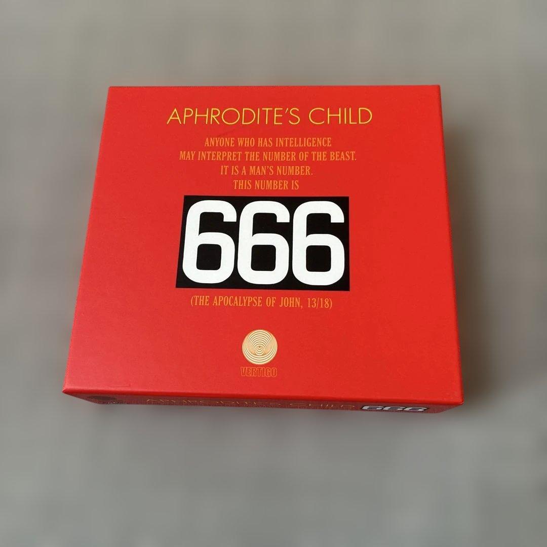 Aphrodite's Child 6665枚組ボックス 666: Aphrodite's Child witness the end of the world repackaged