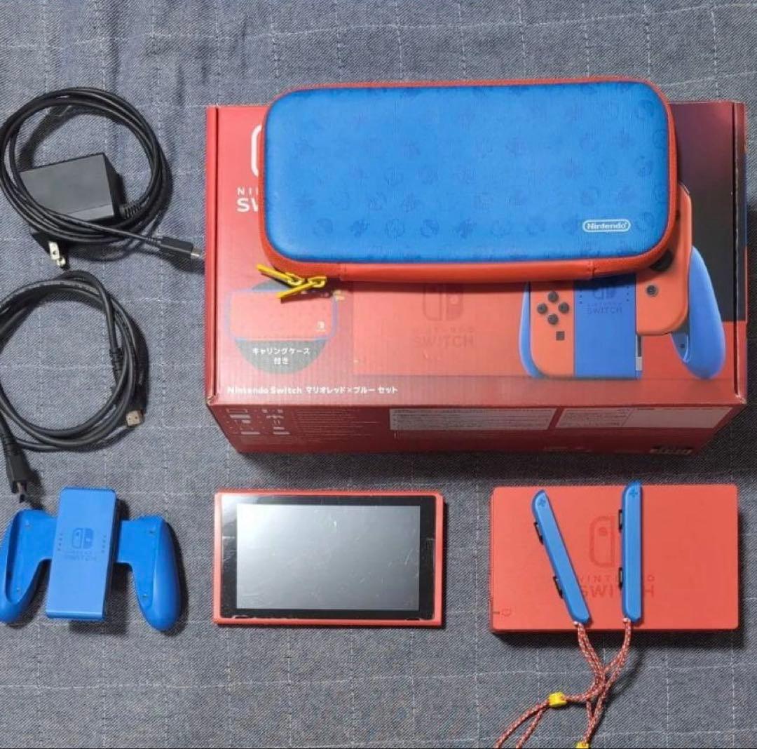 Nintendo Switch マリオレッド×ブルーセット　コントローラー無し Amazon.co.jp: Nintendo Switch マリオレッド×ブルー セット : ゲーム