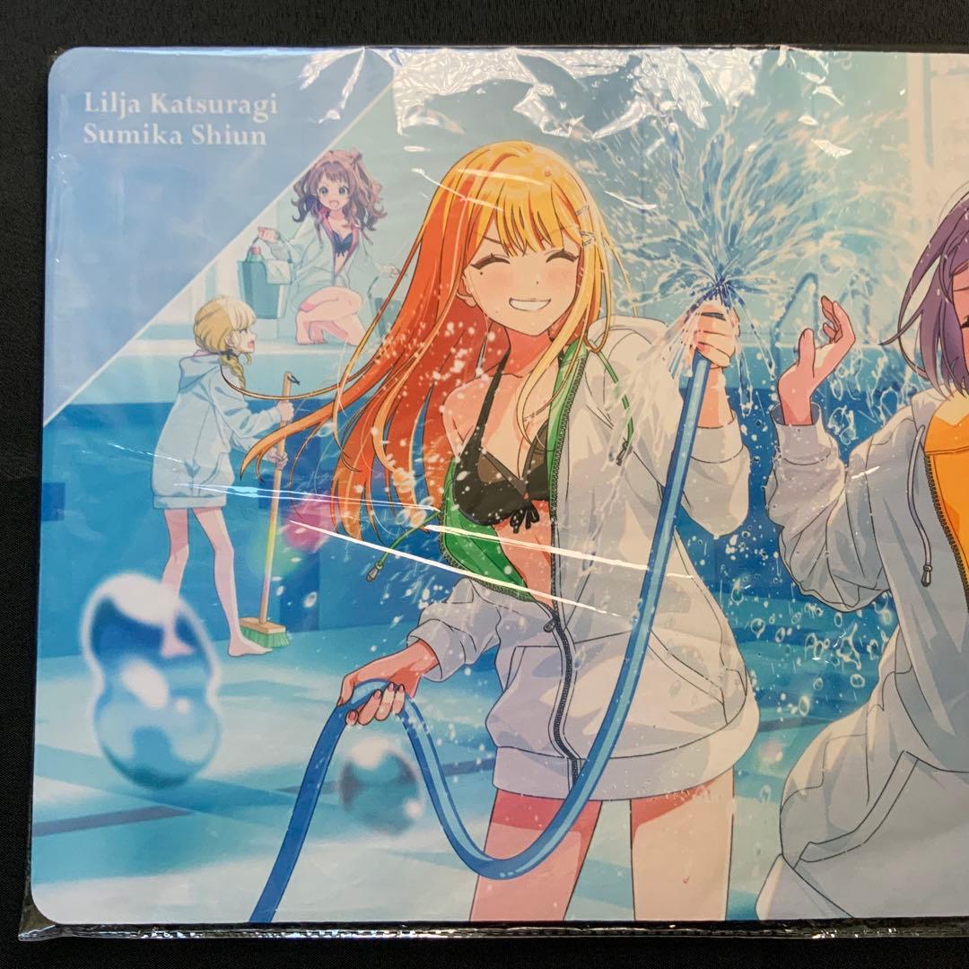 学マス 葛城リーリヤ 紫雲清夏 ラバーマット デスクマット プレイ