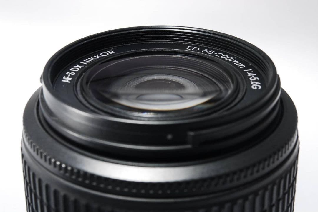♥Nikon AF-S 55-200mm ED♥ 極美品 望遠レンズ 手ブレ補正 - メルカリ