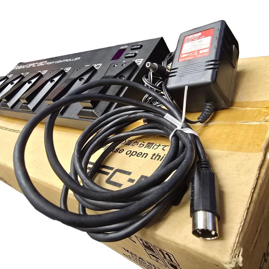 Roland GFC-50 フットコントローラー ACアダプター付き - メルカリ