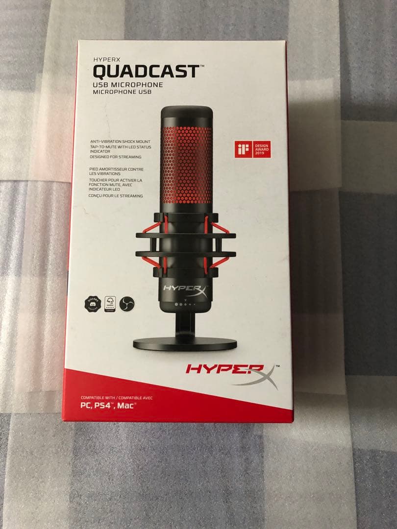 HyperX QuadCast スタンドアロンマイク USBマイク Amazon.co.jp: HyperX QuadCast 2 コンデンサーマイク USBマイク