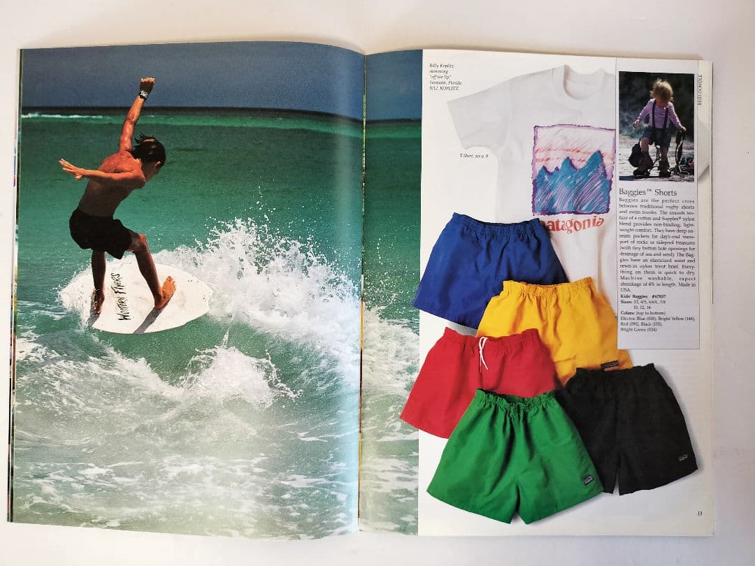 Patagonia カタログ 1989年 春 こどもカタログ 英語版 - メルカリ