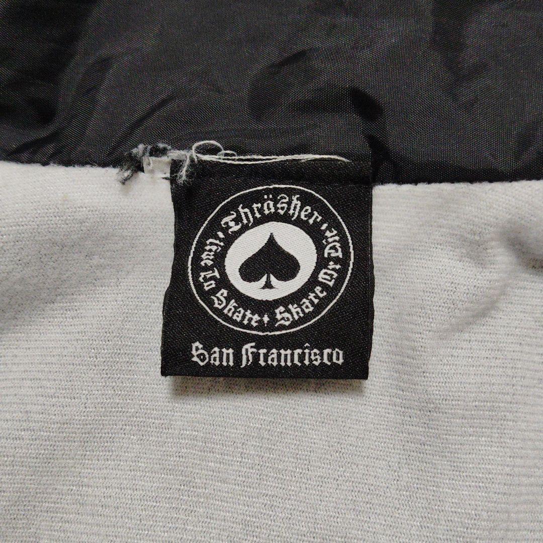 90´s THRASHER コーチジャケット ブラック USA オールドスケート