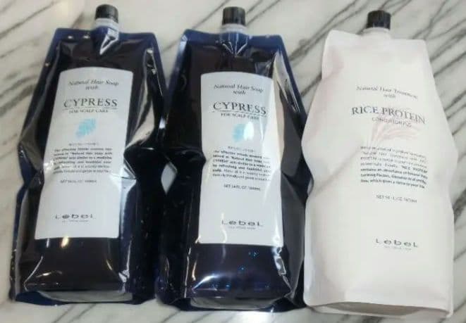 フケかゆみにルベルサイプレスシャンプーが2本 ライスプロテイン1本