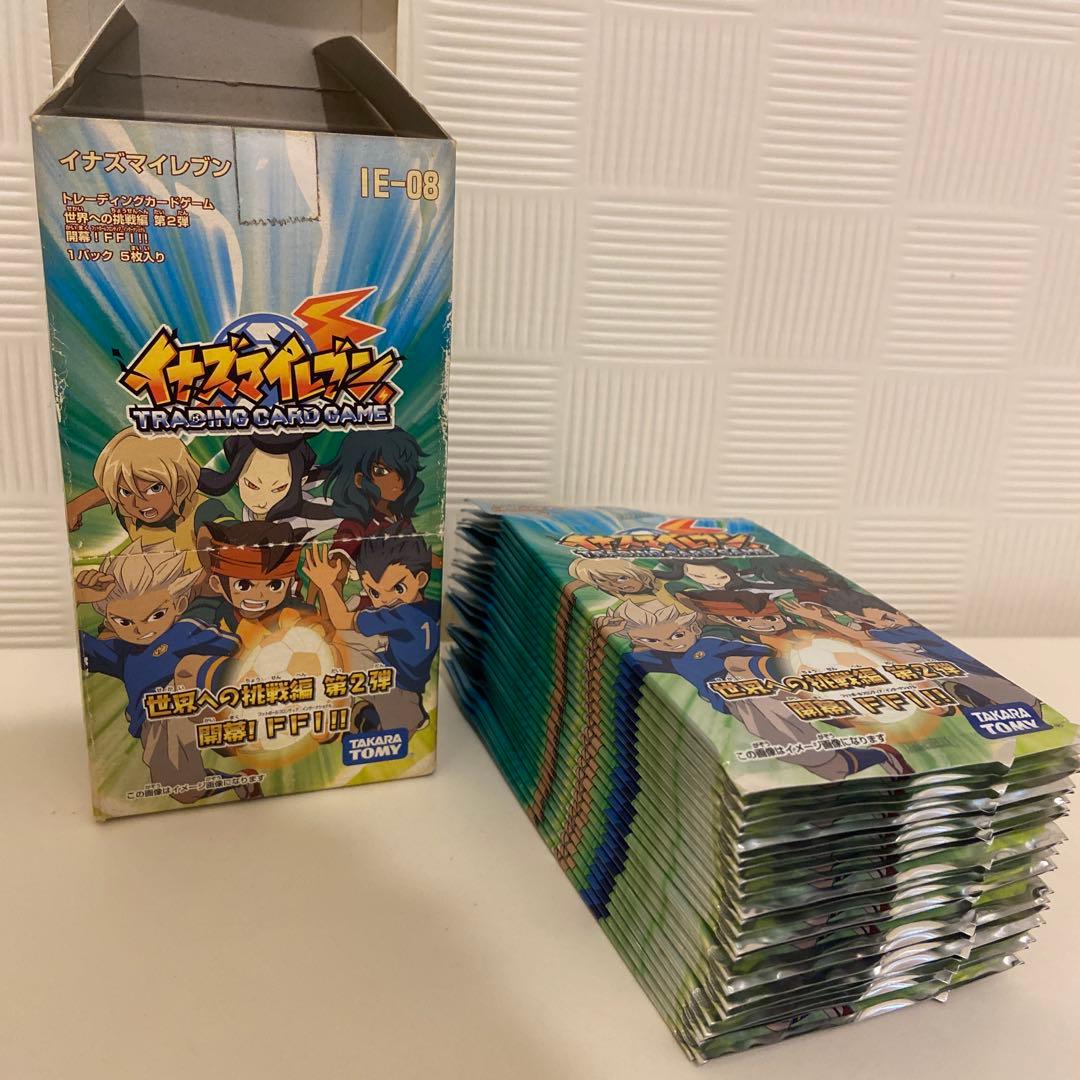 世界への挑戦編第2弾BOX 未開封24パック入り　イナズマイレブン 世界への挑戦編第1弾BOX 24パック入り イナズマイレブン - メルカリ