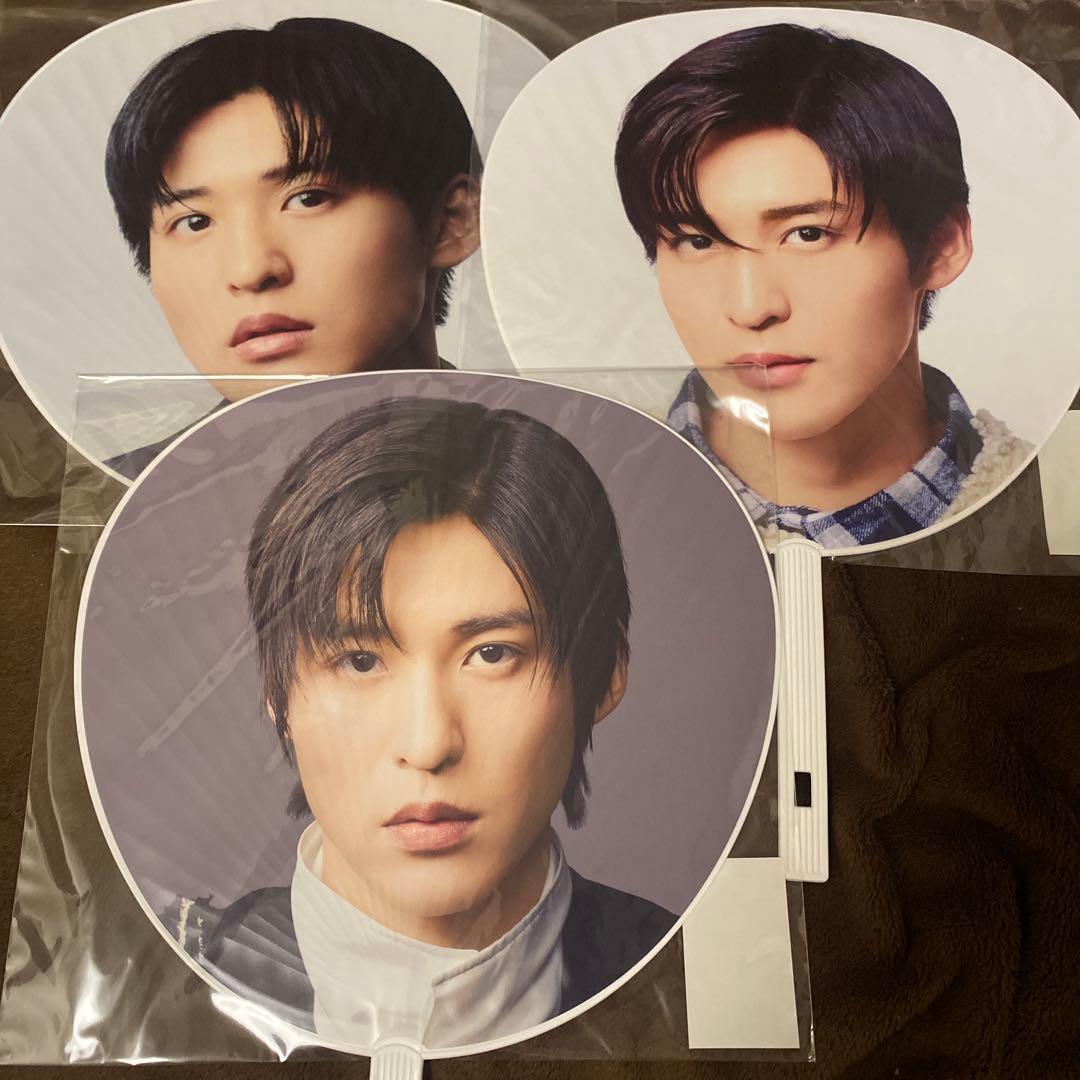 SnowMan 目黒蓮 2021〜2023 ツアーうちわ - メルカリ