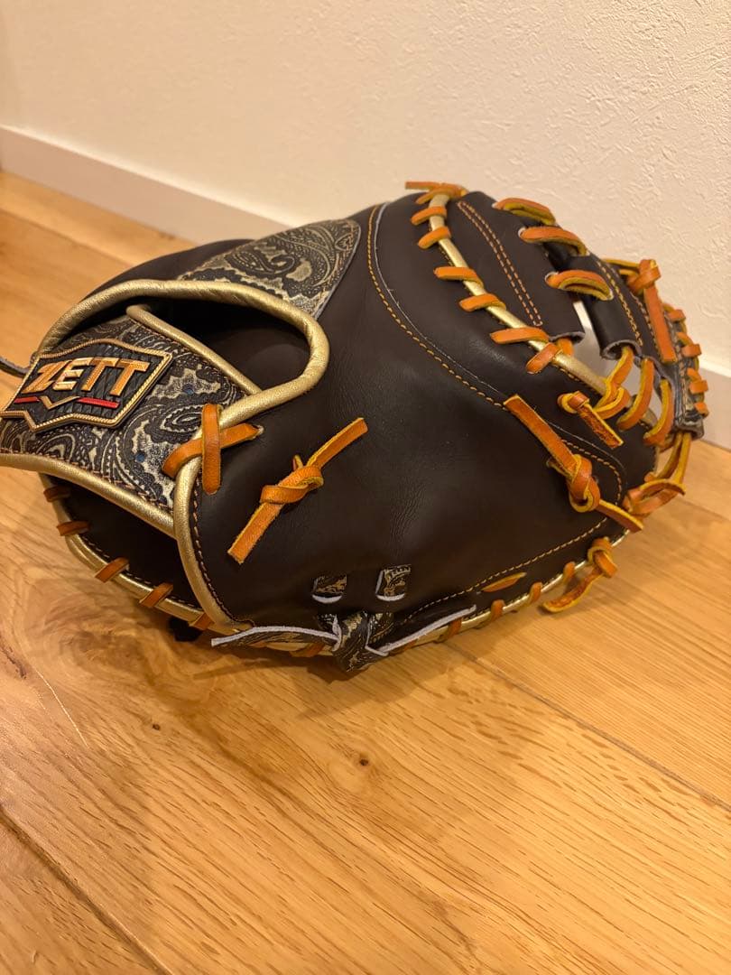 週末値下げ　プロステイタス　キャッチャーミット 即日出荷 ZETT プロステイタスSE 硬式 キャッチャーミット 捕手用 小林