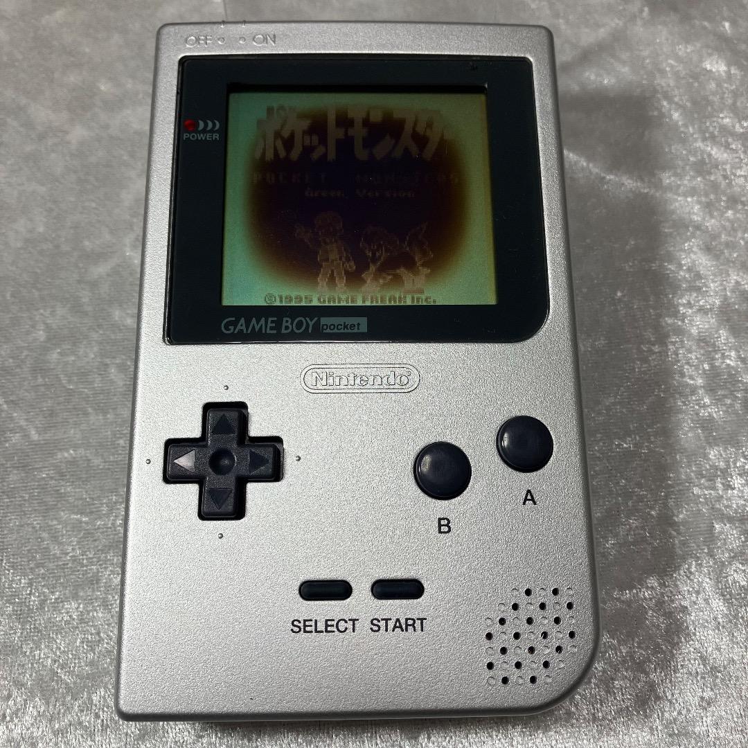 Nintendo ゲームボーイポケット シルバー クリアケース・箱付き - メルカリ