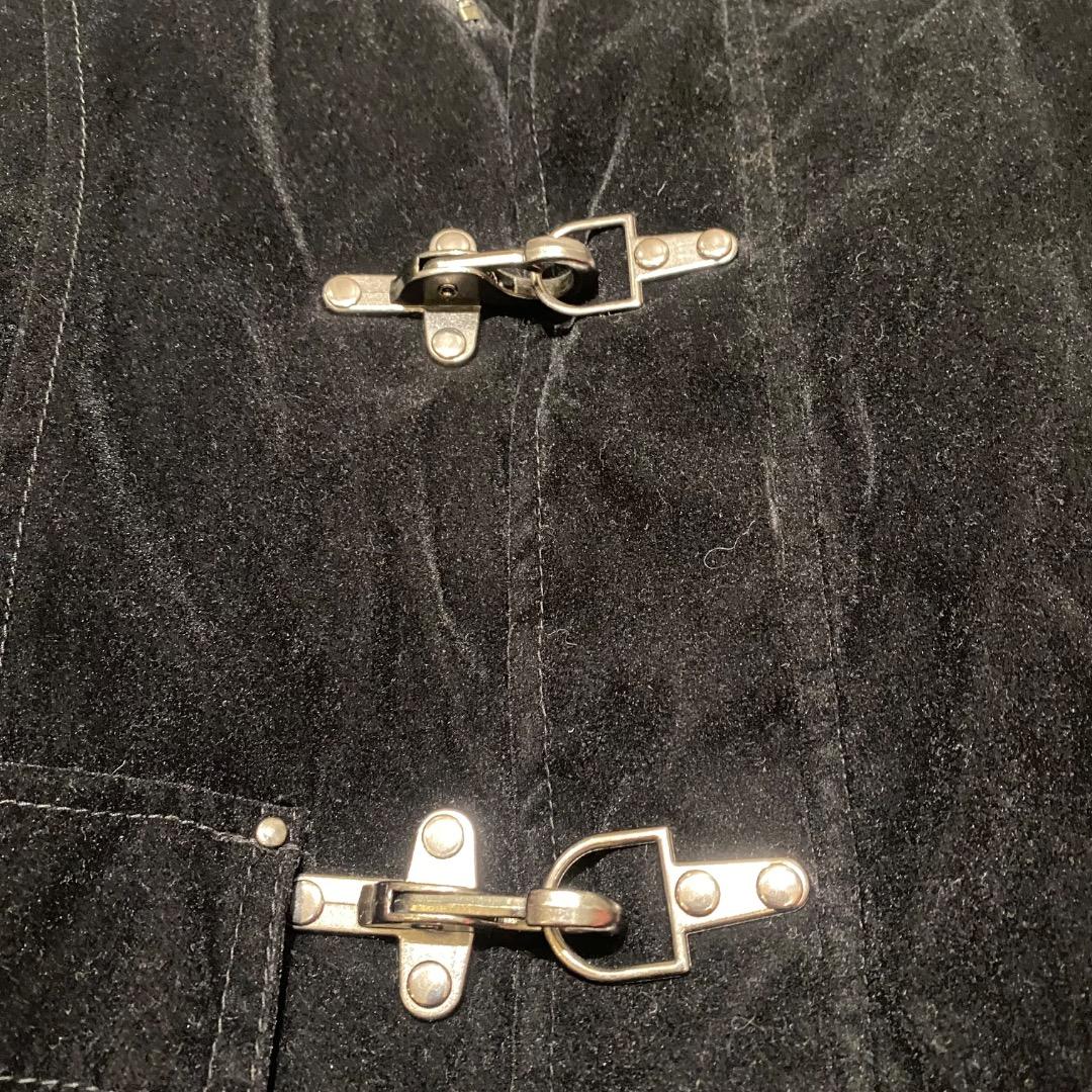 ネオお兄系 パンクy2k v系 ネックベルト ファスナー ギミック ベロア