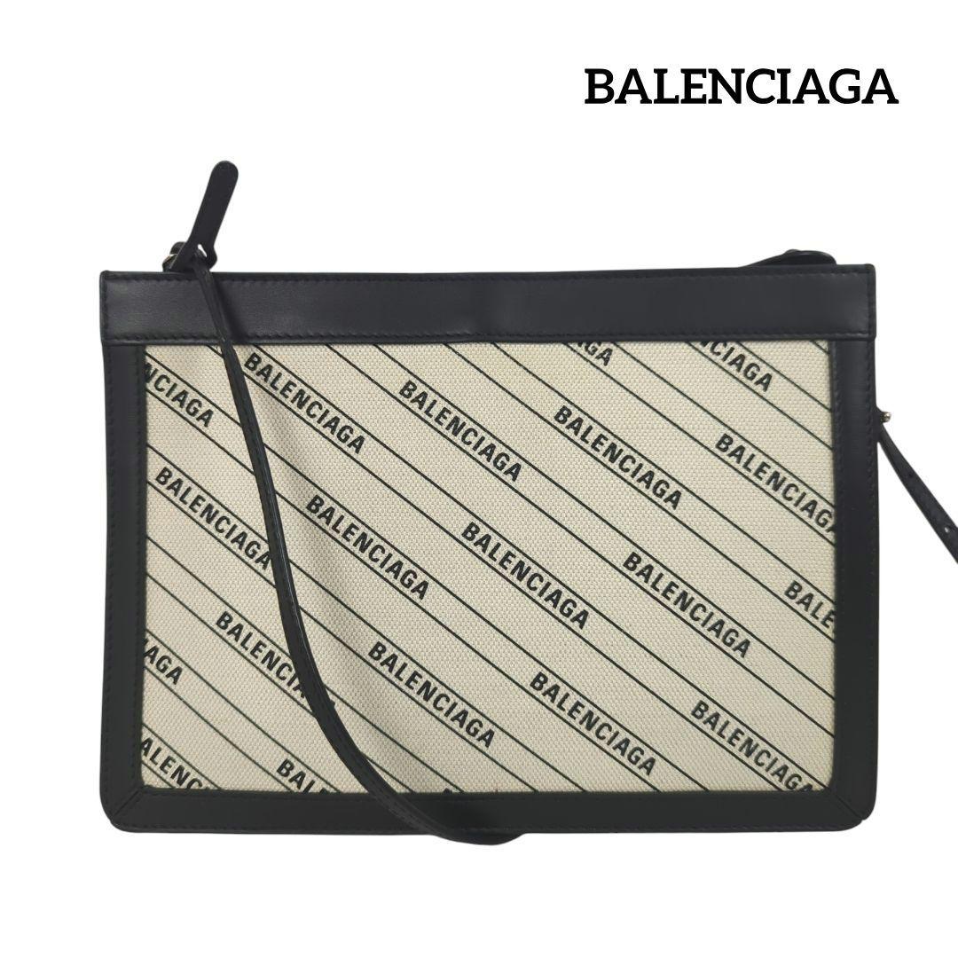 BALENCIAGA バレンシアガ ショルダー バッグ クラッチバッグ 2way すぐ届く！BALENCIAGA EXPLORER 化粧品ポーチ クラッチバッグ
