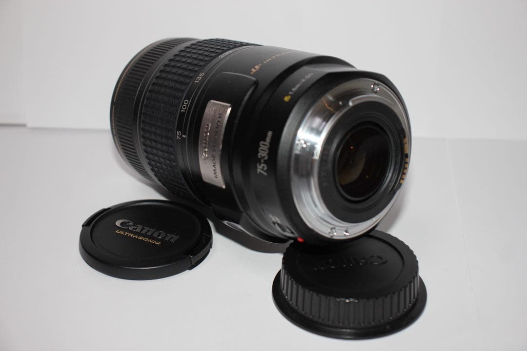 一眼レフカメラ 手ぶれ補正レンズ Canon EF 75-300mm IS