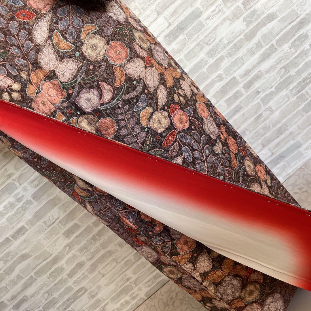 小紋 フルセット 辻ヶ花 ブラウン系 着物 L5 - メルカリ